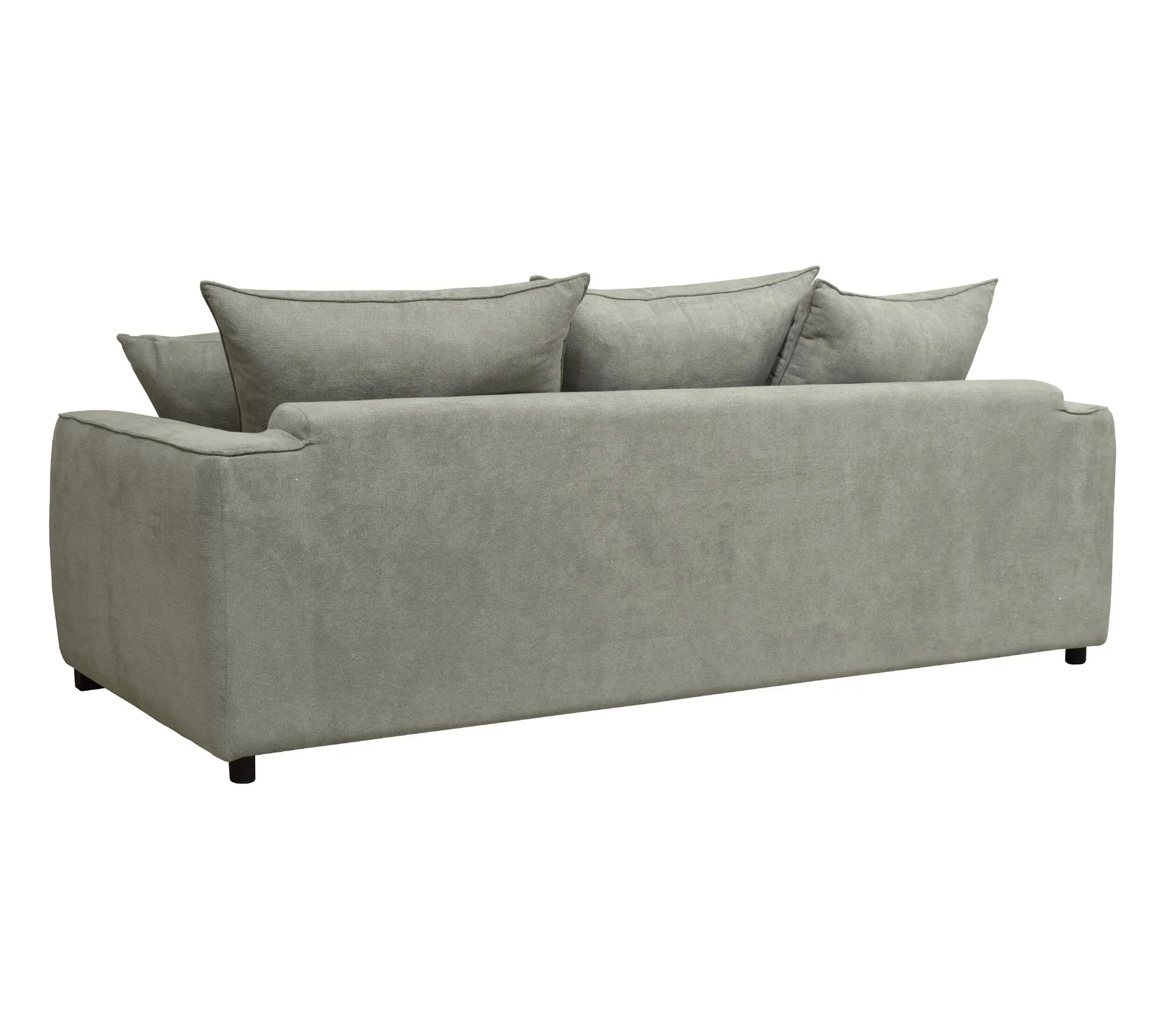 Canapé 3 places convertible SAGA tissu regain zinc 167